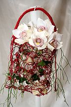 Svatební květinová kabelka (508)